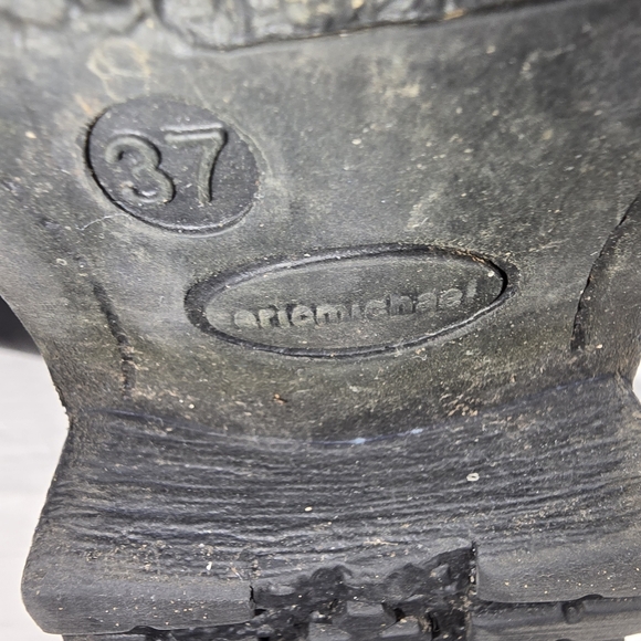 Eric Michael Laguna Black Moto Boots - Picture 12 of 13